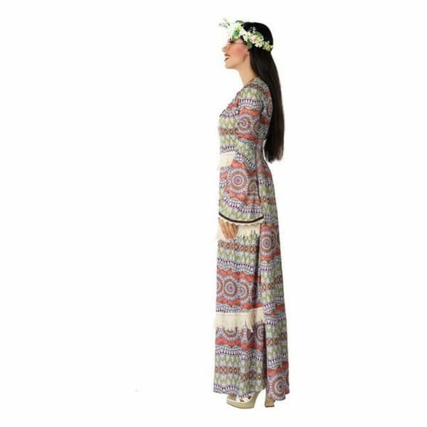 Maskeraddräkt vuxna Hippie Multicolour (1 antal) - XL