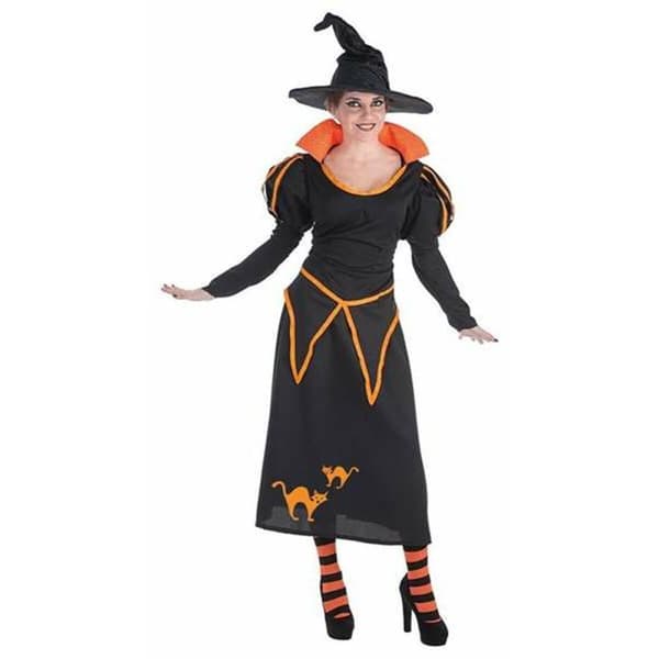 Maskeraddräkt vuxna Carol Häxa M/L (4 Delar)