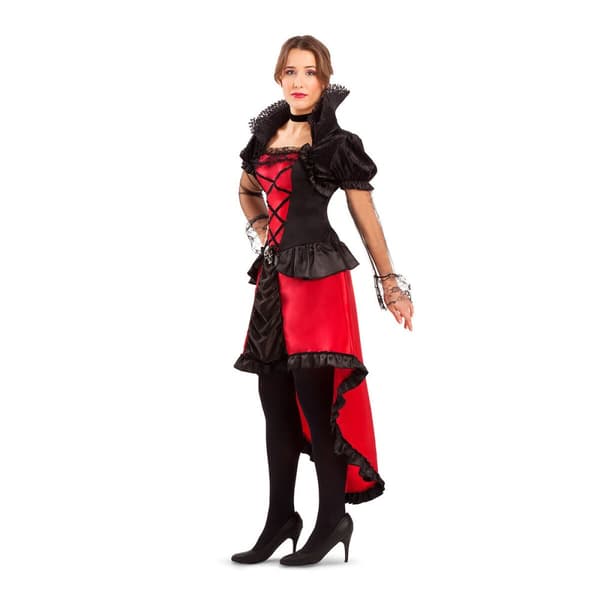 Maskeraddräkt vuxna My Other Me Gotisk kvinnlig vampyr Grevinna 2 Delar - M/L