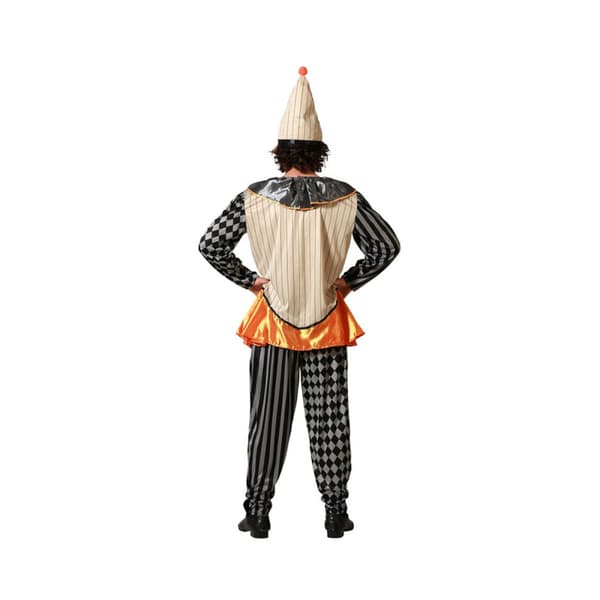 Maskeraddräkt vuxna Harlekinfigur - XL