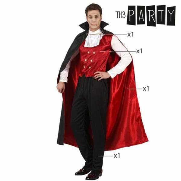 Kostume til voksne Th3 Party Multifarvet (3 Dele) - XXL