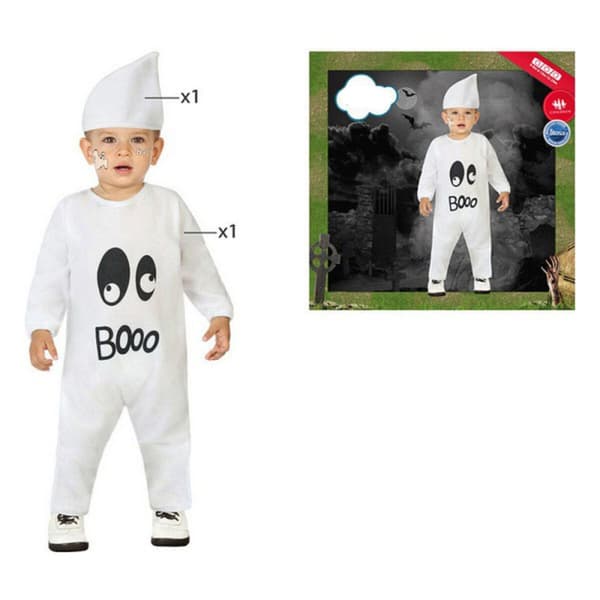 Kostume til babyer Hvid 24 måneder