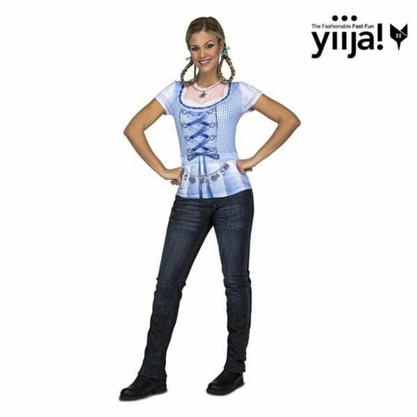 Kostume til voksne My Other Me Oktoberfest Lady Blå - S