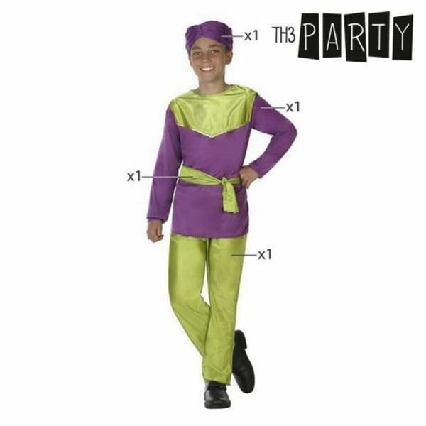 Lasten asut Heinäsuova Purppura (4 Pcs) - 10-12 vuotta