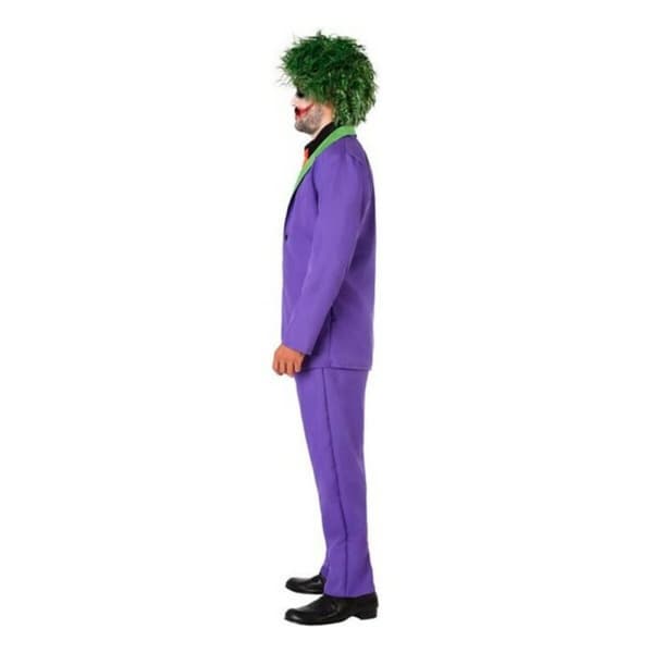 Aikuisten asut Joker Purppura Miessalamurhaaja (3 Kappaletta) - XL