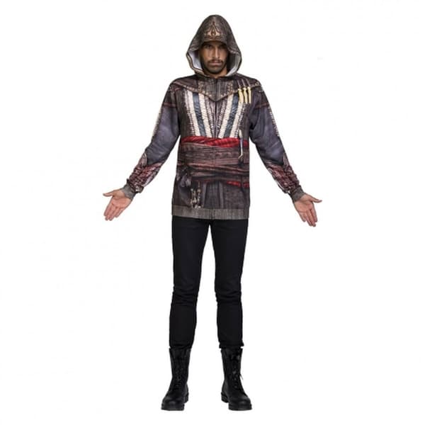 Kostume til voksne Assassin's Creed Grå - S