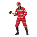 Pikkukuva 1 / 4: Aikuisten asut DISFRAZ BOMBERO XS-S Shine Inline 57034 Punainen Palomies XS/S (2 Kappaletta)