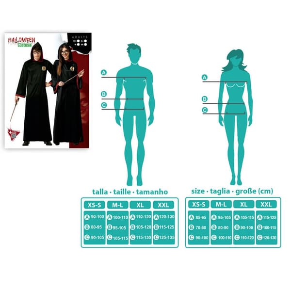 Kostume til voksne Tryllekunster mand - M/L