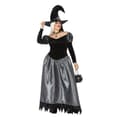 Miniatyrbillede 4 af 11: Kostume til voksne Heks Multifarvet (2 Dele) (2 enheder) (2 pcs) - XS/S