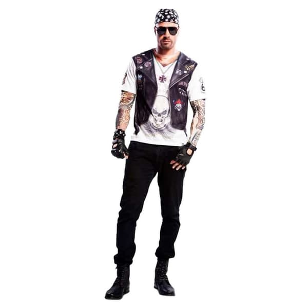 Aikuisten asut My Other Me Hell Boy Motoristi - S