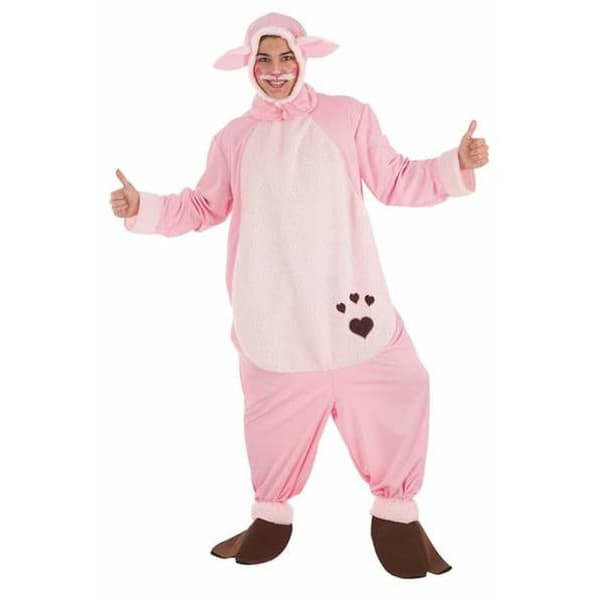 Aikuisten asut Pinkki Possu L (3 Kappaletta)