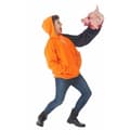 Pikkukuva 1 / 2: Aikuisten asut Halloween Possu sudadera Oranssi (2 Kappaletta)