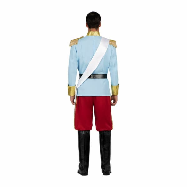 Aikuisten asut My Other Me Sininen Prinssi 4 Kappaletta - XL