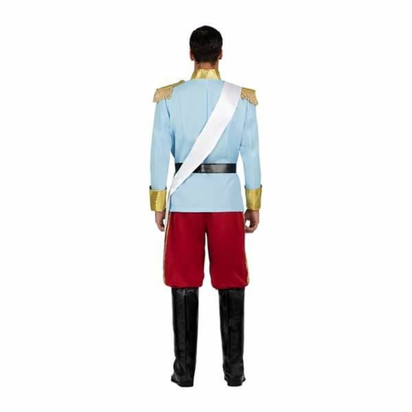 Aikuisten asut My Other Me Sininen Prinssi 4 Kappaletta - XL