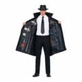 Miniatyrbillede 1 af 3: Kostume til voksne My Other Me Onesize 2 Dele Mafia boss Sort
