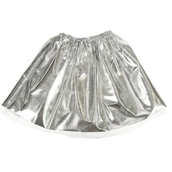 Kostym karneval outfit enhörning förklädnad kjol silver pannband
