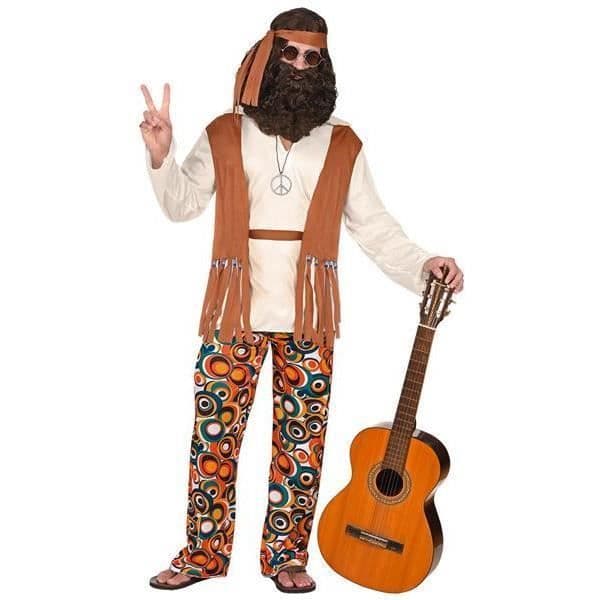 Hippiedräkt, cool kille för män