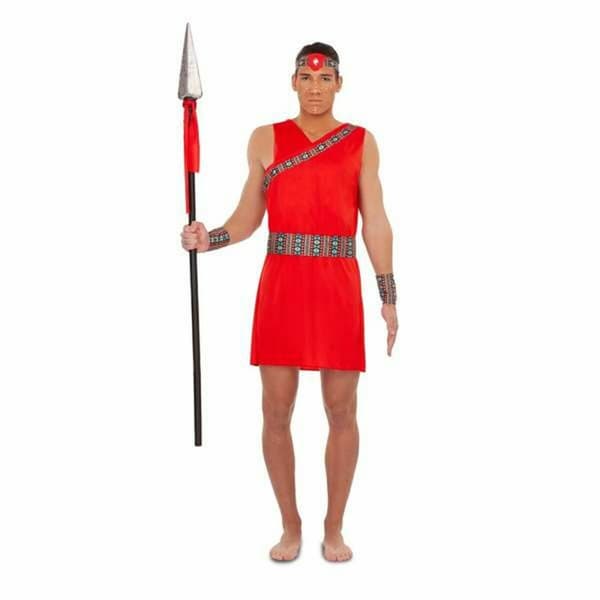 Maskeraddräkt vuxna My Other Me Masai 4 Delar - M/L