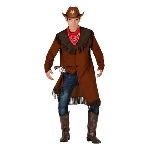 Maskeraddräkt vuxna (2 pcs) Cowboy - XS/S