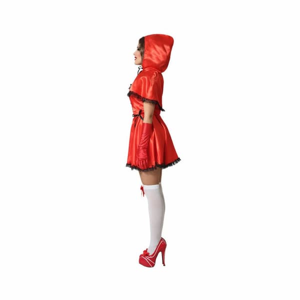Maskeraddräkt vuxna Rödluvan Multicolour - XS/S