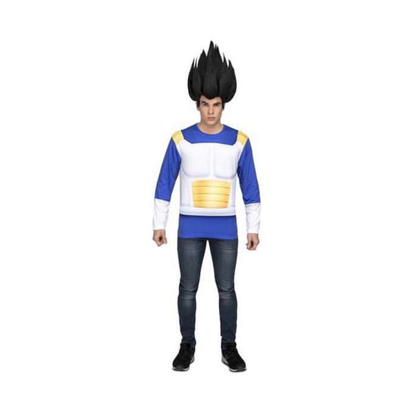 Maskeraddräkt vuxna My Other Me Vegeta T-shirt - XL