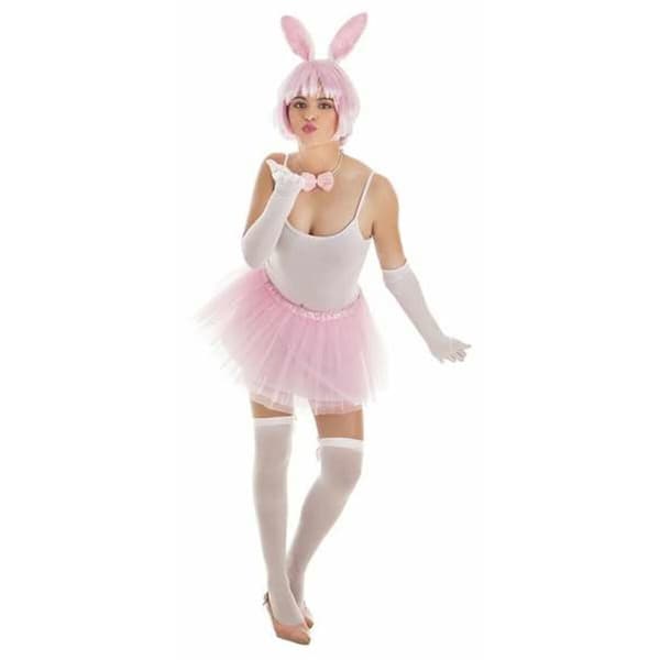 Maskeraddräkt vuxna Kanin (kvinna) M/L (6 Delar)