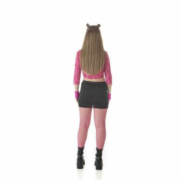 Maskeraddräkt vuxna Fiesta Sexig Fuchsia (2 Delar) - M