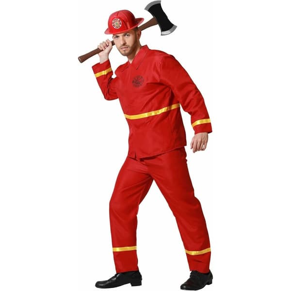 Maskeraddräkt vuxna Brandman - XS/S