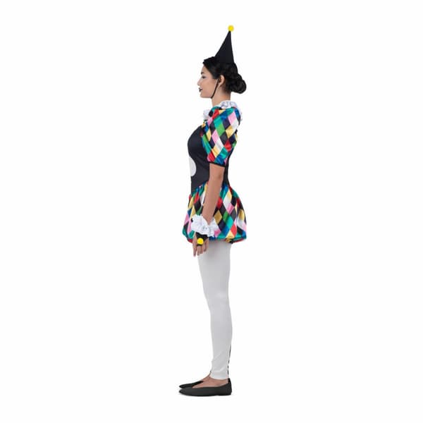 Maskeraddräkt vuxna My Other Me Harlekinfigur 6 Delar Kvinna - M
