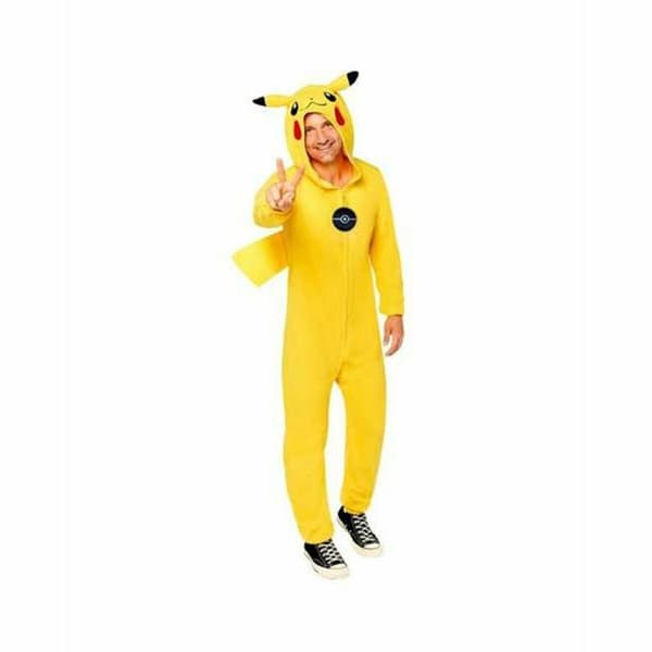 Maskeraddräkt vuxna Pokémon Pikachu - M