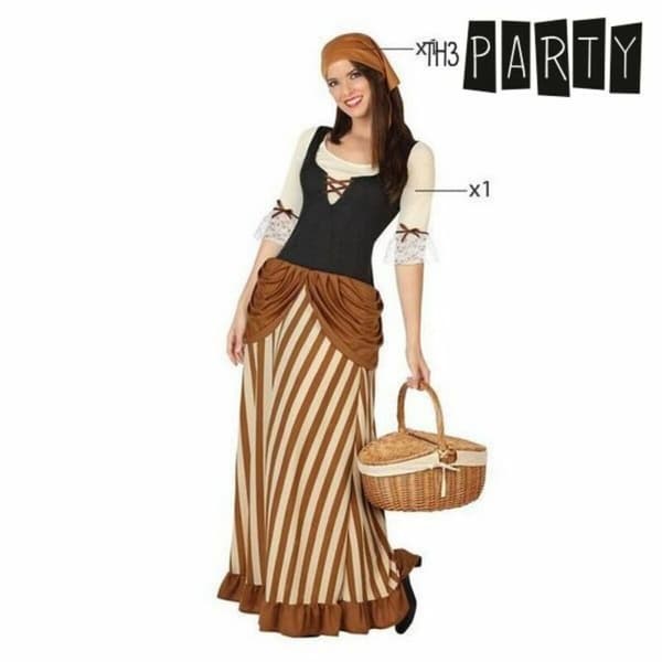 Kostyme voksne Th3 Party Flerfarget (1 Deler) - XL