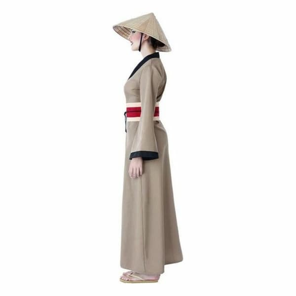Kostyme voksne Brun Kinadame - XS/S