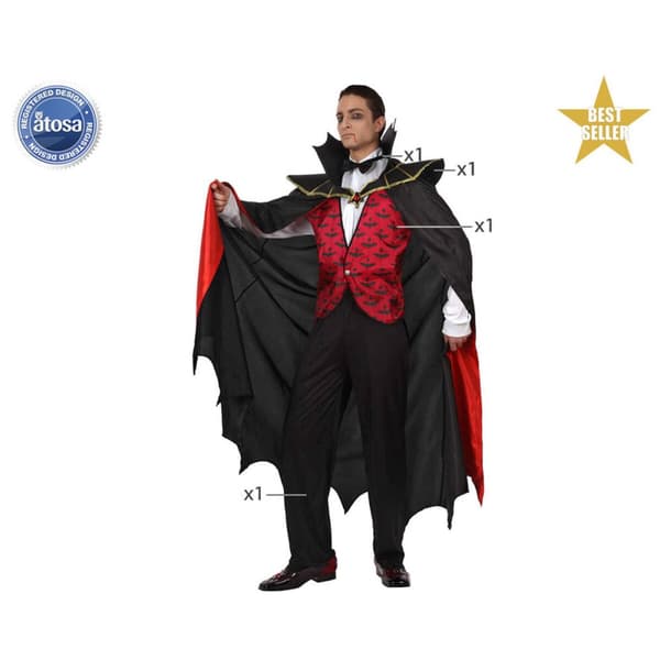 Kostume til voksne Th3 Party Multifarvet (3 Dele) (5 Dele) - XL