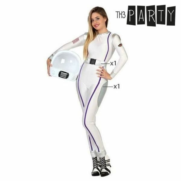 Kostume til voksne Th3 Party Hvid (2 Dele) - M/L