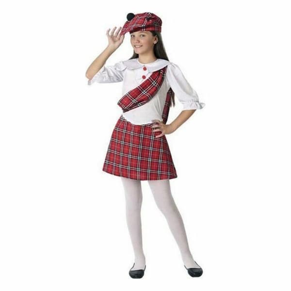 Kostume til børn Skotsk kvinde - 7-9 år