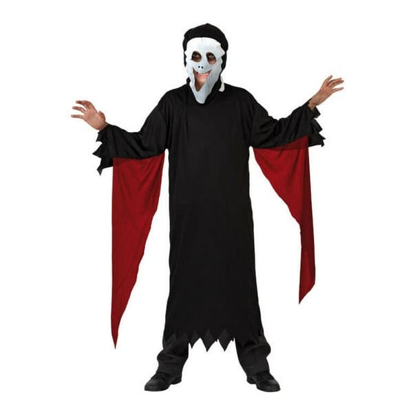 Kostume til børn Sort Morder mand (2 Dele) (2 pcs) - 7-9 år