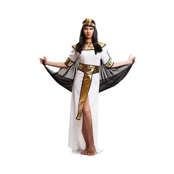 Kostume til voksne My Other Me Egyptisk kvinde Hvid M/L