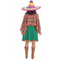 Miniatyrbillede 3 af 3: Kostume til voksne Mexicansk kvinde L (3 Dele)