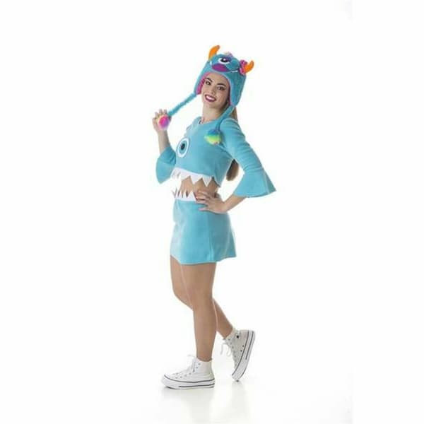 Kostume til voksne Blå Monster (2 Dele) - L