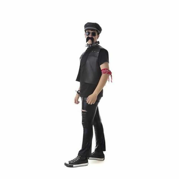 Kostume til voksne Rocker (6 Dele) - XL