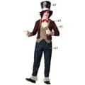 Miniatyrbillede 6 af 8: Kostume til voksne Gal hattemager kvinde - XXL