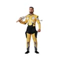 Miniatyrbillede 1 af 8: Kostume til voksne Robot Gul (1 Dele) - XS/S