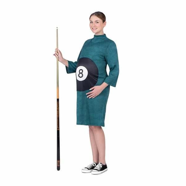 Kostume til voksne My Other Me Nº8 Onesize Gravide kvinder Billardbord Grøn