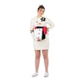 Miniatyrbillede 6 af 11: Kostume til voksne My Other Me Onesize Sne dukke 2 Dele Hvid
