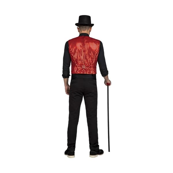 Kostyme voksne My Other Me Showman Rød Vest M/L