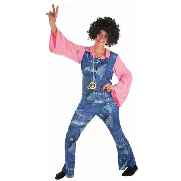 Kostyme voksne Hippie M/L (2 Deler)