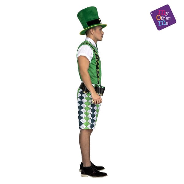 Kostyme voksne My Other Me St. Patricks Grønn 5 Deler - M/L