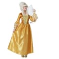 Miniatyrbilde 1 av 6: Kostyme voksne Gyllen Hoffkvinne Dame - M/L
