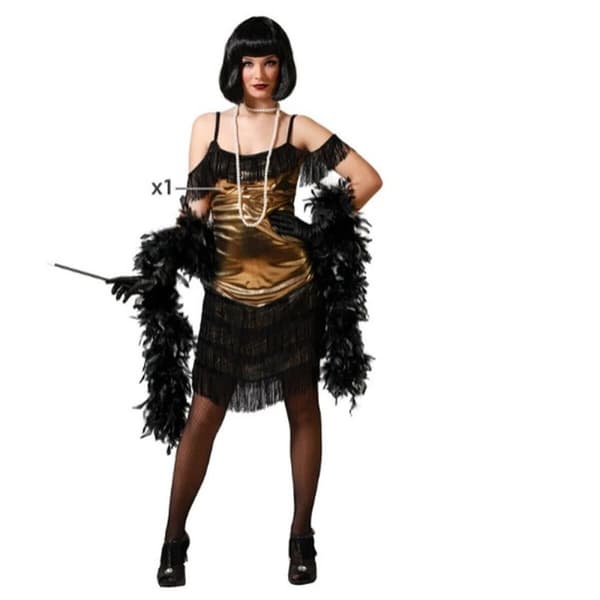 Kostyme voksne Kabaret danser Dame - XXL
