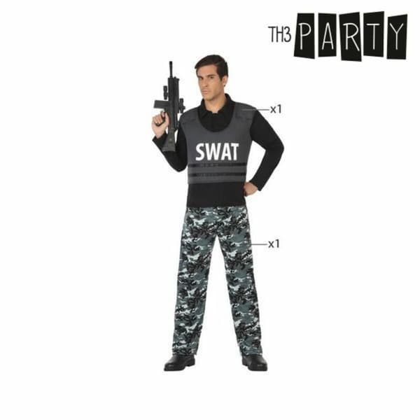 Aikuisten asut Swat-poliisi - M/L